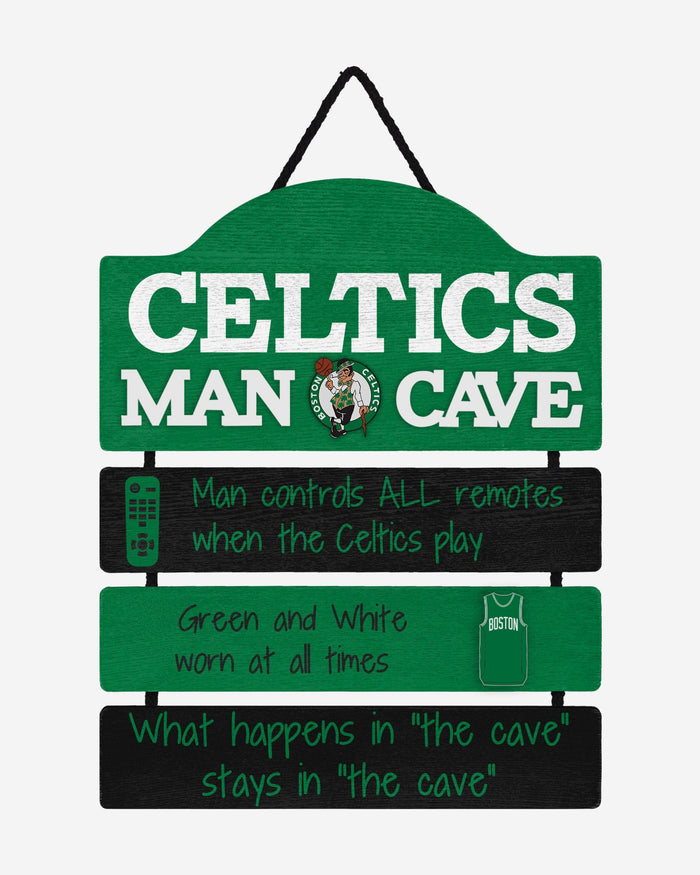 Boston Celtics Mancave Sign FOCO - FOCO.com