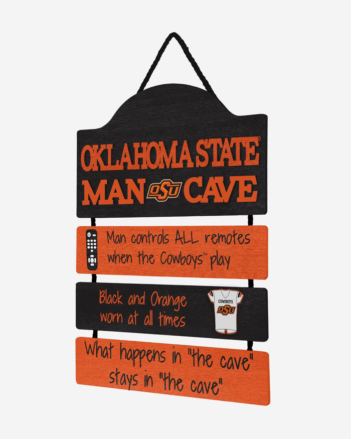 Oklahoma State Cowboys Mancave Sign FOCO - FOCO.com