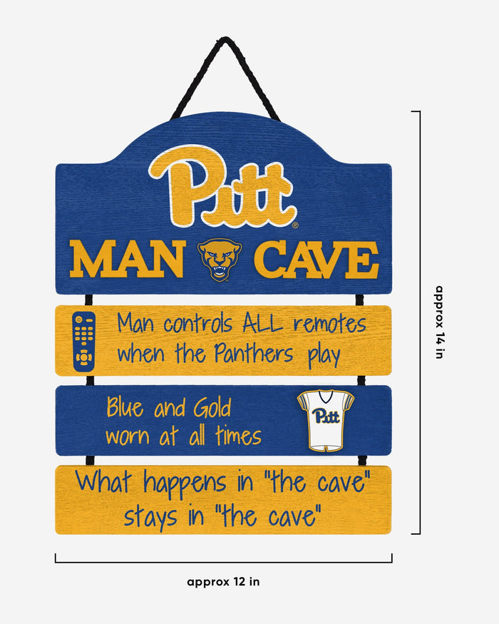 Pittsburgh Panthers Mancave Sign FOCO - FOCO.com