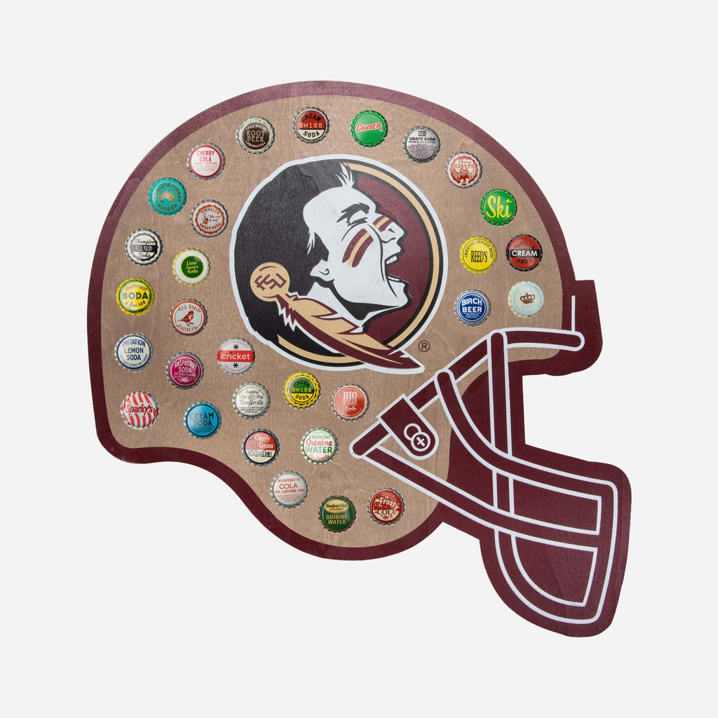 Florida State Seminoles Push Bottle Cap Wall Sign FOCO - FOCO.com