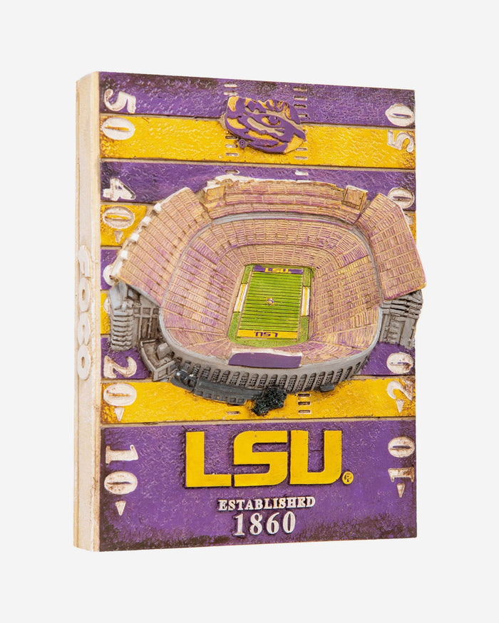 LSU Tigers Tiger Stadium Wall Plaque FOCO - FOCO.com