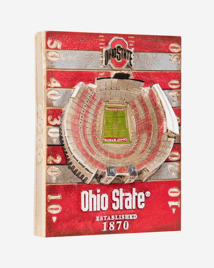 Ohio State Buckeyes Ohio Stadium Wall Plaque FOCO - FOCO.com