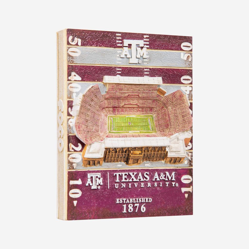 Texas A&M Aggies Kyle Field Stadium Wall Plaque FOCO - FOCO.com