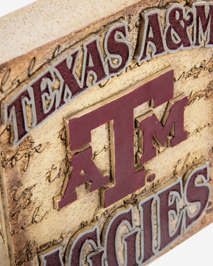 Texas A&M Aggies Team Logo Wall Plaque FOCO - FOCO.com