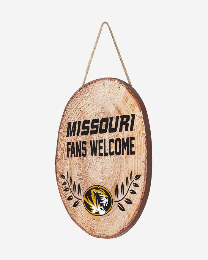 Missouri Tigers Wood Stump Sign FOCO - FOCO.com