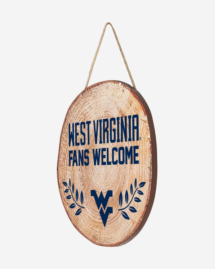 West Virginia Mountaineers Wood Stump Sign FOCO - FOCO.com