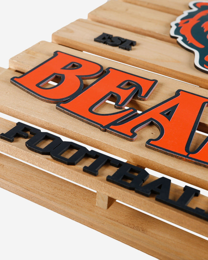 Chicago Bears Wood Pallet Sign FOCO - FOCO.com