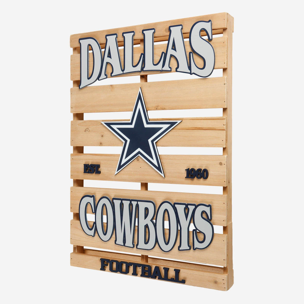 Dallas Cowboys Wood Pallet Sign FOCO - FOCO.com