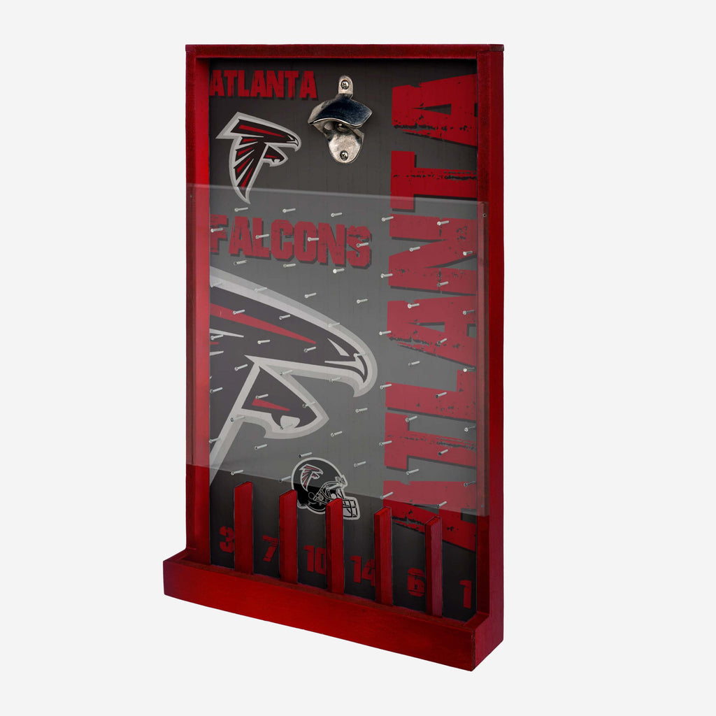 Atlanta Falcons Bottle Opener Sign Game FOCO - FOCO.com