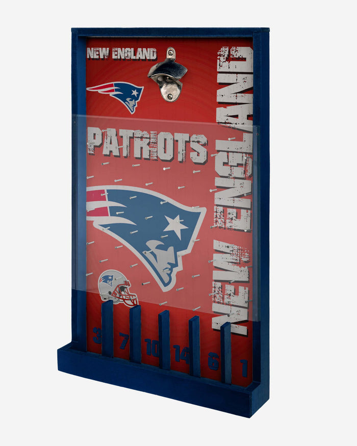 New England Patriots Bottle Opener Sign Game FOCO - FOCO.com