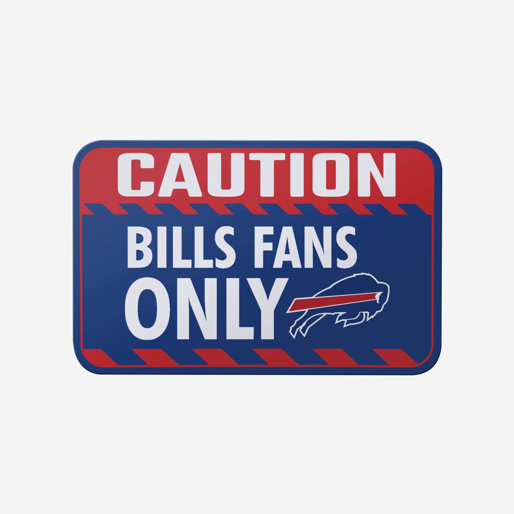 Buffalo Bills Caution Sign FOCO - FOCO.com