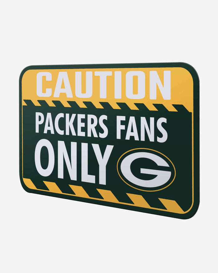 Green Bay Packers Caution Sign FOCO - FOCO.com