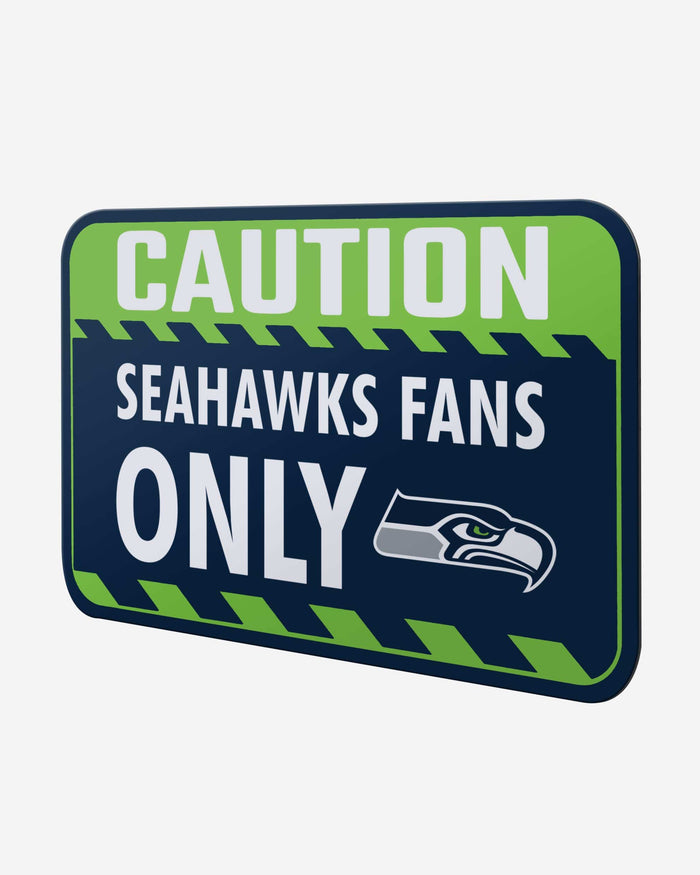 Seattle Seahawks Caution Sign FOCO - FOCO.com