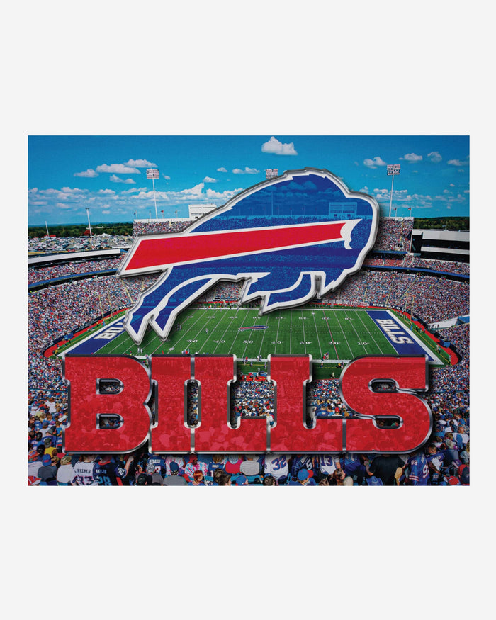 Buffalo Bills Canvas Wall Sign FOCO - FOCO.com