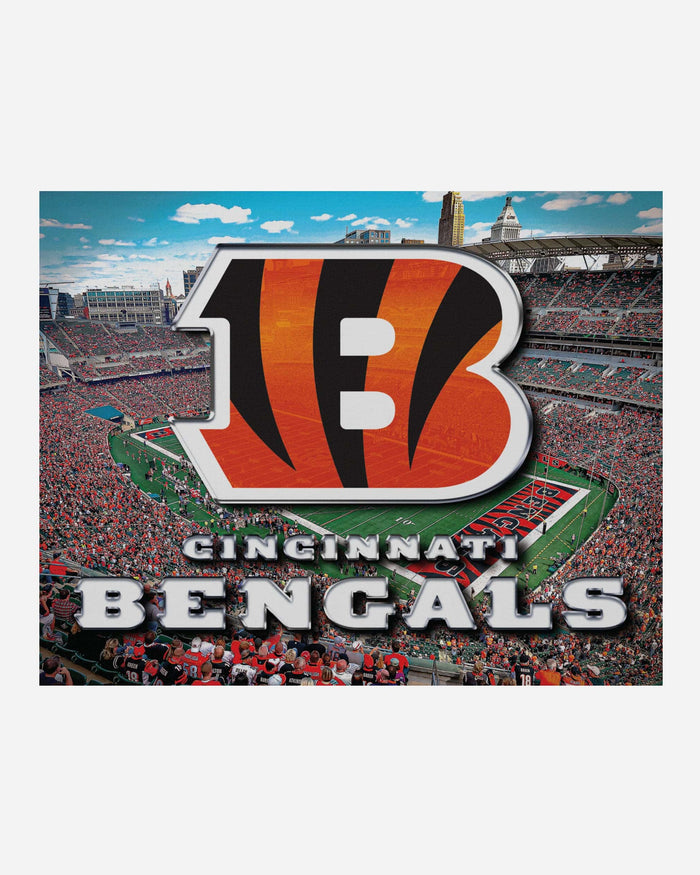 Cincinnati Bengals Canvas Wall Sign FOCO - FOCO.com