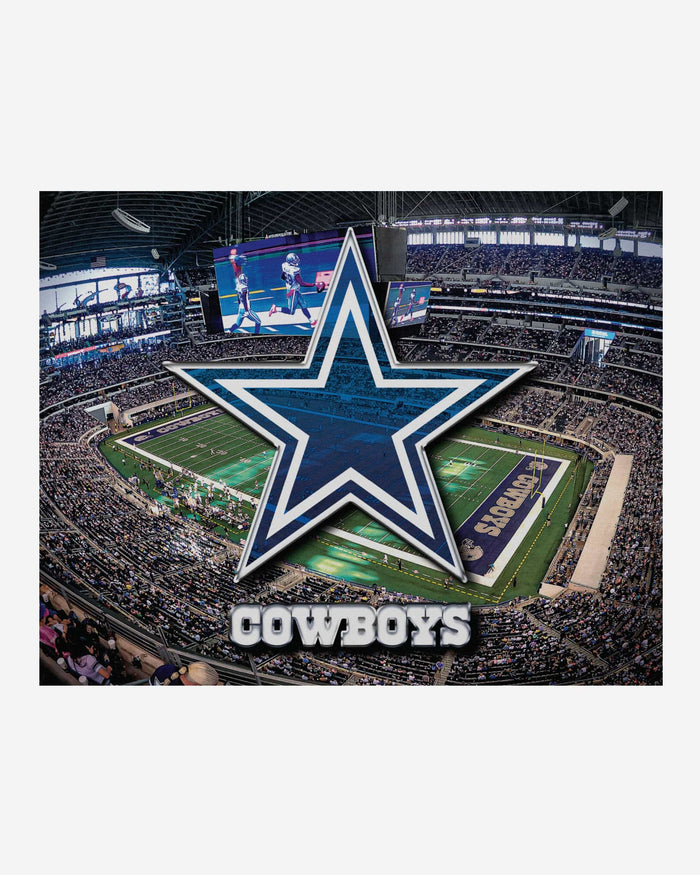 Dallas Cowboys Canvas Wall Sign FOCO - FOCO.com
