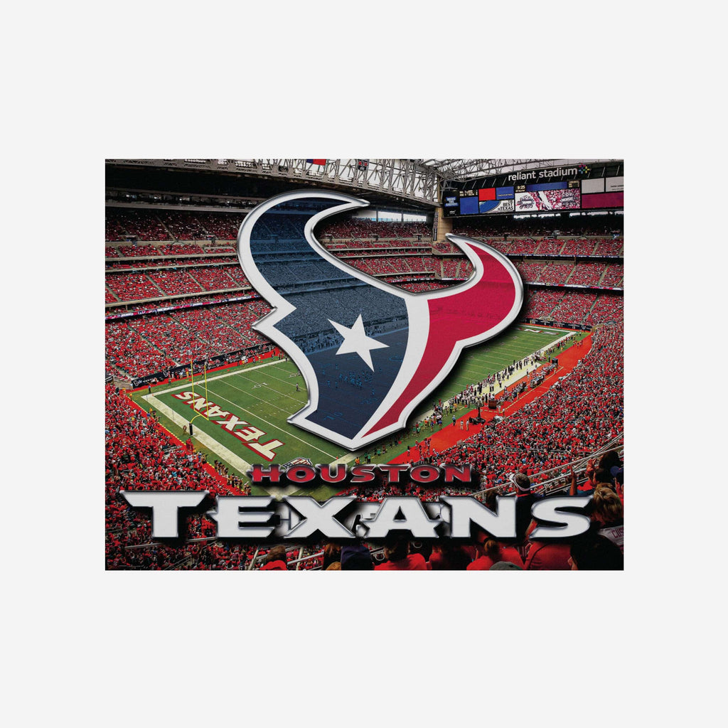 Houston Texans Canvas Wall Sign FOCO - FOCO.com