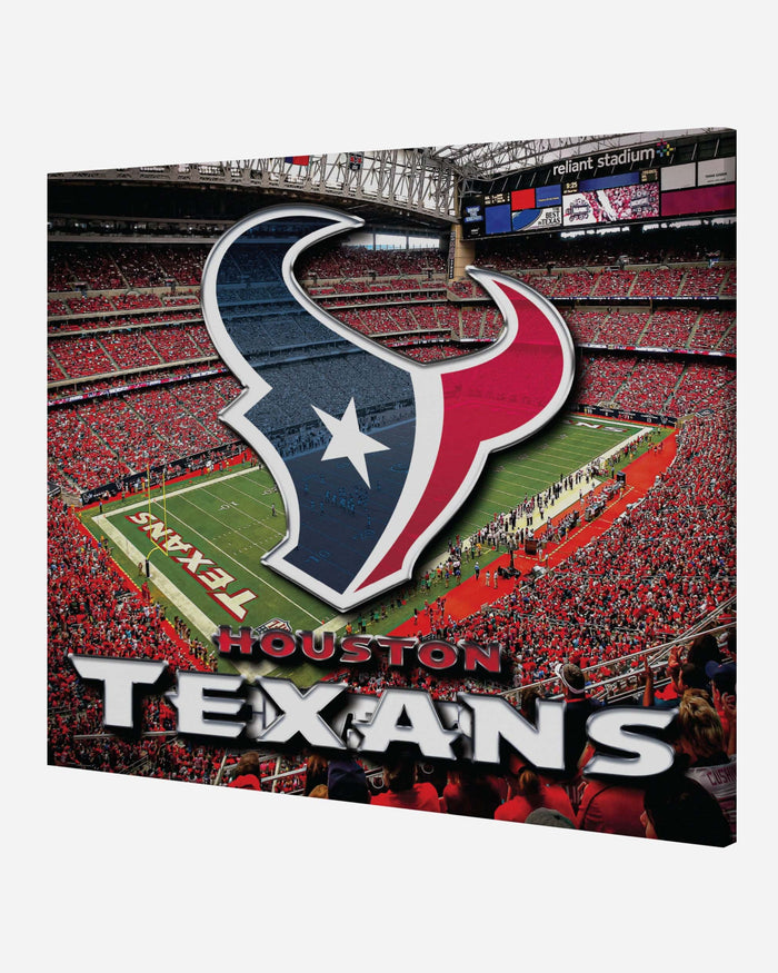 Houston Texans Canvas Wall Sign FOCO - FOCO.com