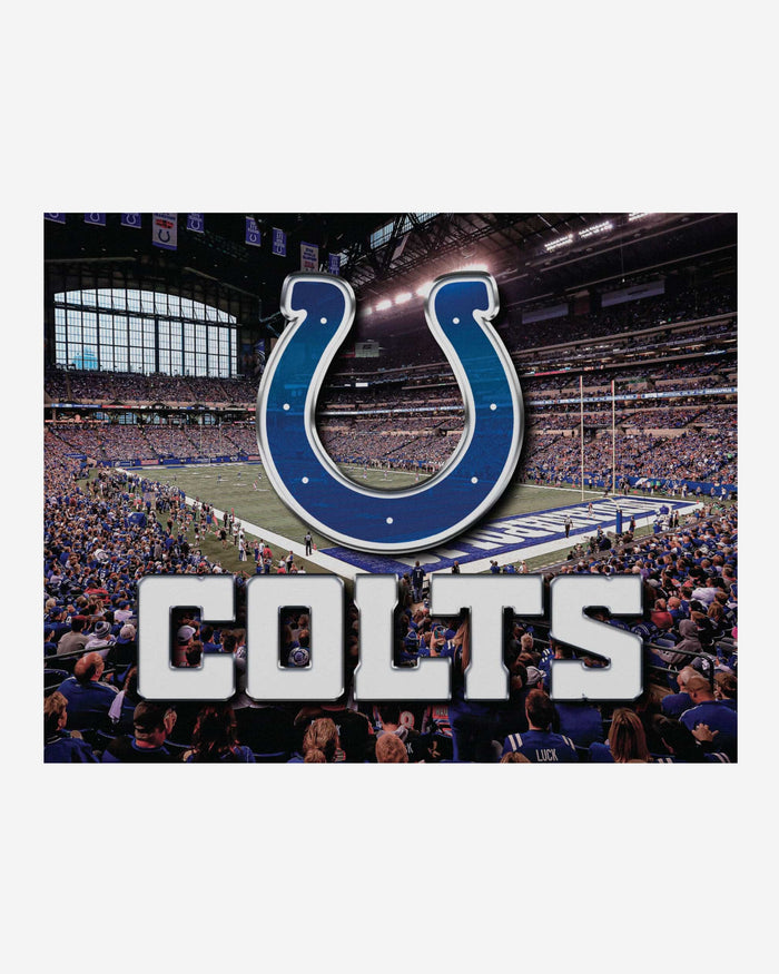 Indianapolis Colts Canvas Wall Sign FOCO - FOCO.com