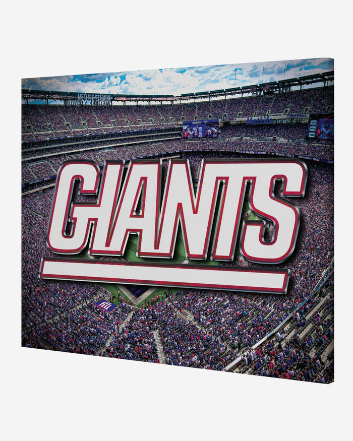 New York Giants Canvas Wall Sign FOCO - FOCO.com