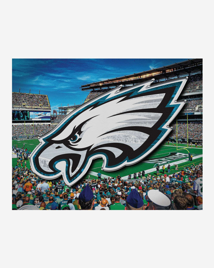 Philadelphia Eagles Canvas Wall Sign FOCO - FOCO.com