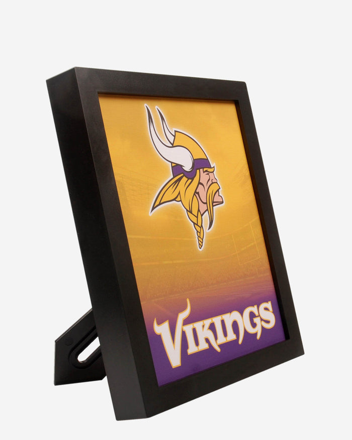 Minnesota Vikings Glow Wall Sign FOCO - FOCO.com