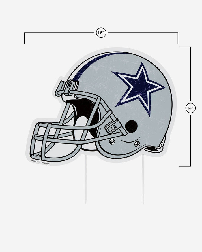Dallas Cowboys Home Field Stake Helmet Sign FOCO - FOCO.com
