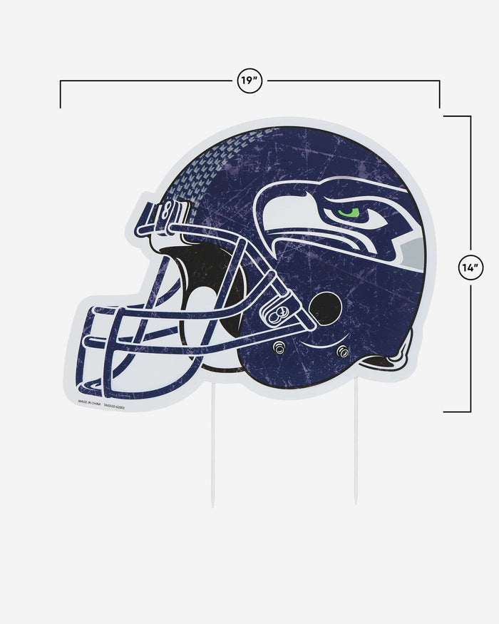 Seattle Seahawks Home Field Stake Helmet Sign FOCO - FOCO.com