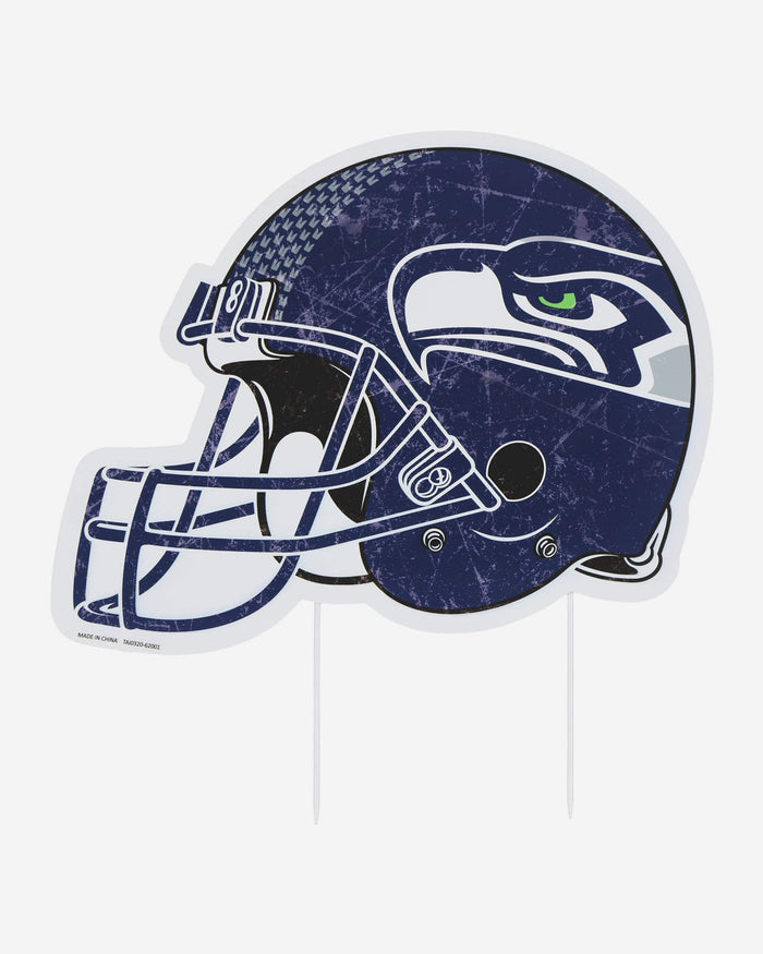 Seattle Seahawks Home Field Stake Helmet Sign FOCO - FOCO.com