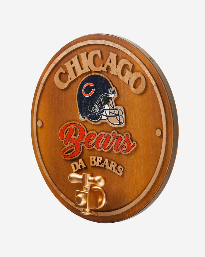 Chicago Bears Keg Tap Sign FOCO - FOCO.com