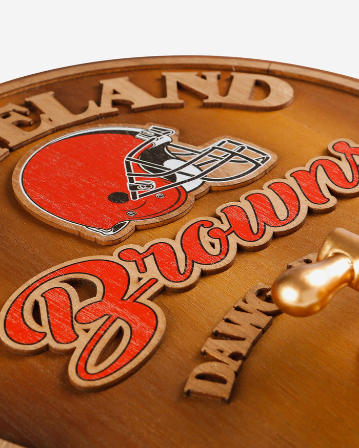Cleveland Browns Keg Tap Sign FOCO - FOCO.com