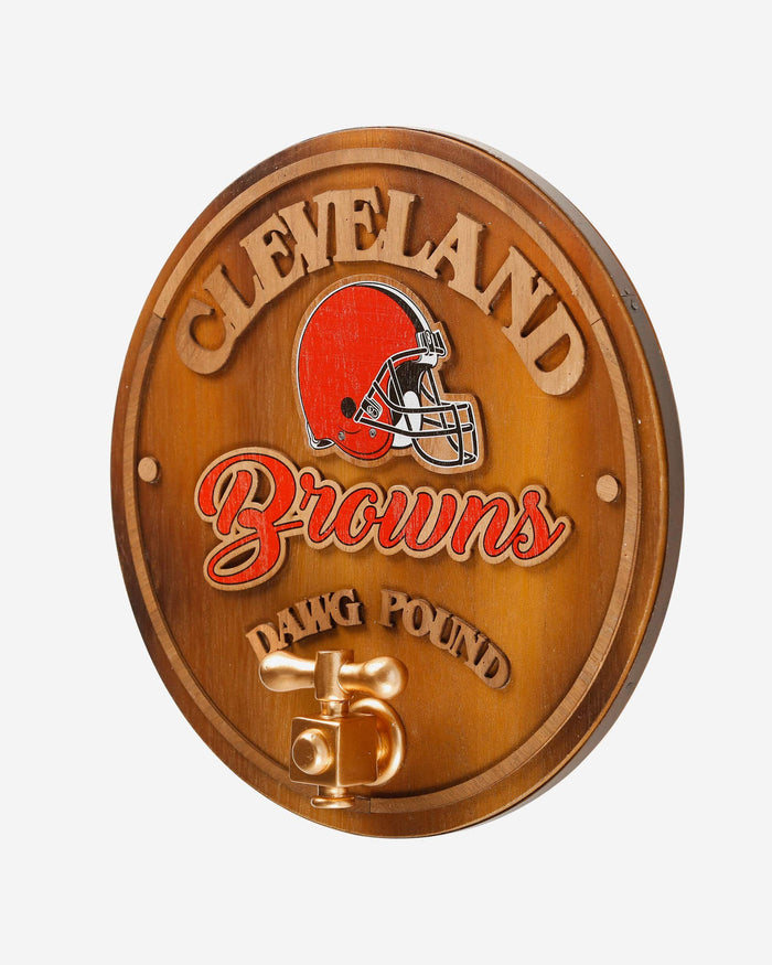 Cleveland Browns Keg Tap Sign FOCO - FOCO.com