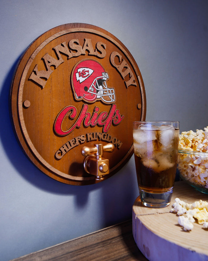 Kansas City Chiefs Keg Tap Sign FOCO - FOCO.com