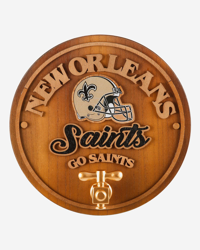 New Orleans Saints Keg Tap Sign FOCO - FOCO.com