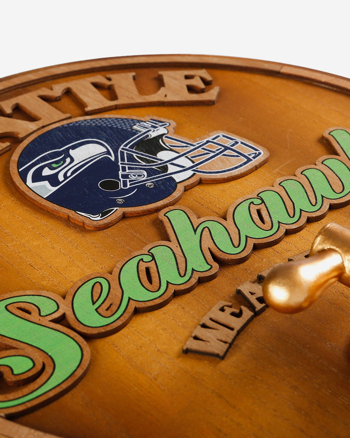 Seattle Seahawks Keg Tap Sign FOCO - FOCO.com