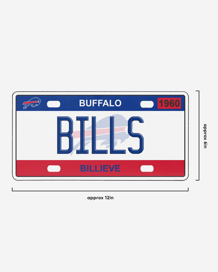 Buffalo Bills License Plate Wall Sign FOCO - FOCO.com