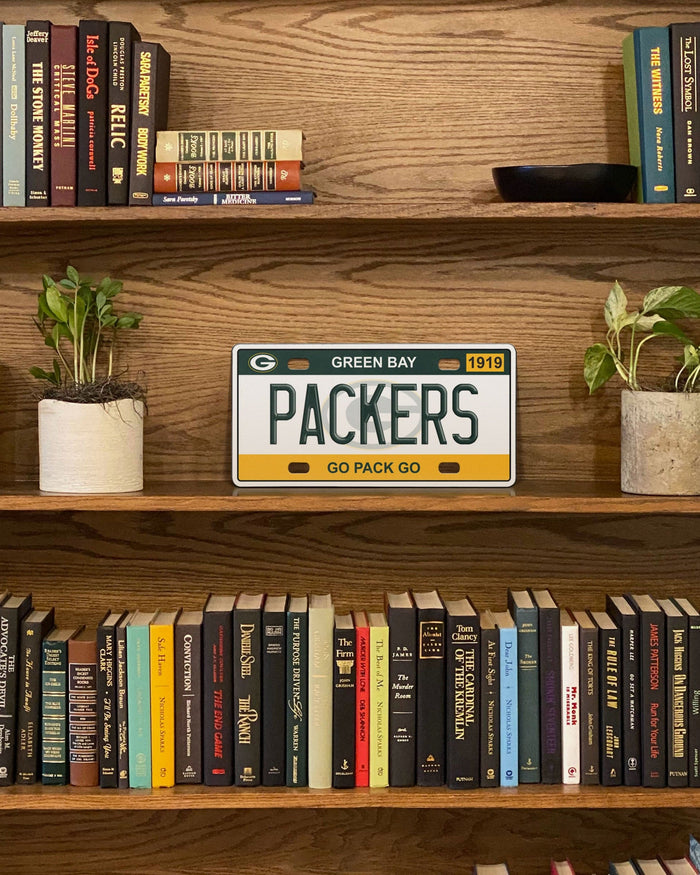 Green Bay Packers License Plate Wall Sign FOCO - FOCO.com