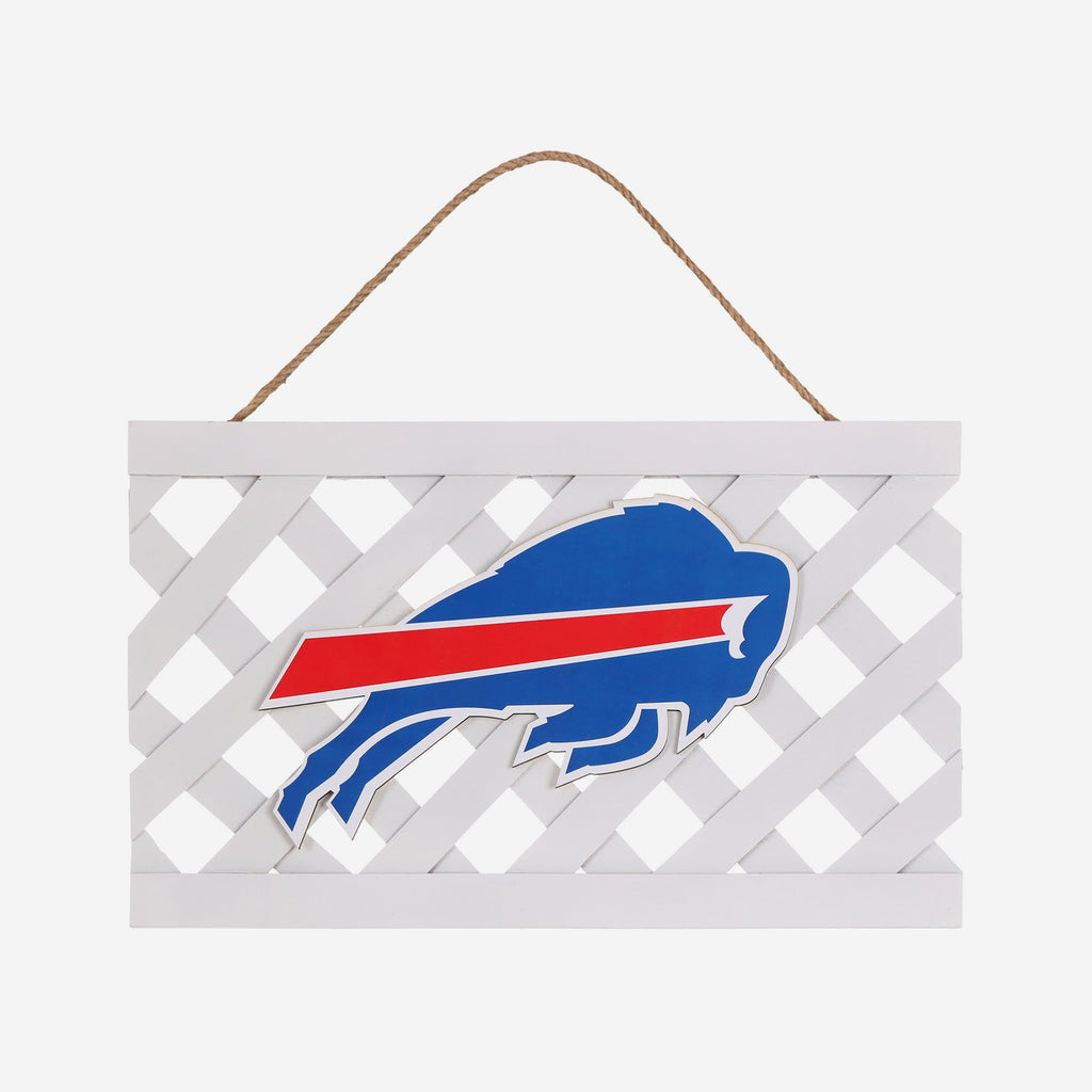 Buffalo Bills Lattice Garden Sign FOCO - FOCO.com