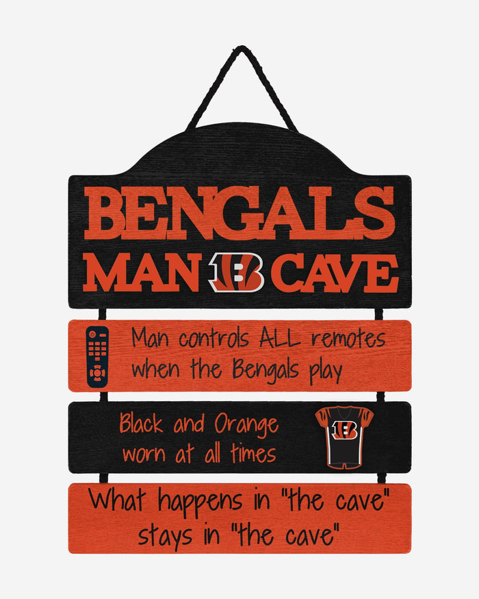 Cincinnati Bengals Mancave Sign FOCO - FOCO.com