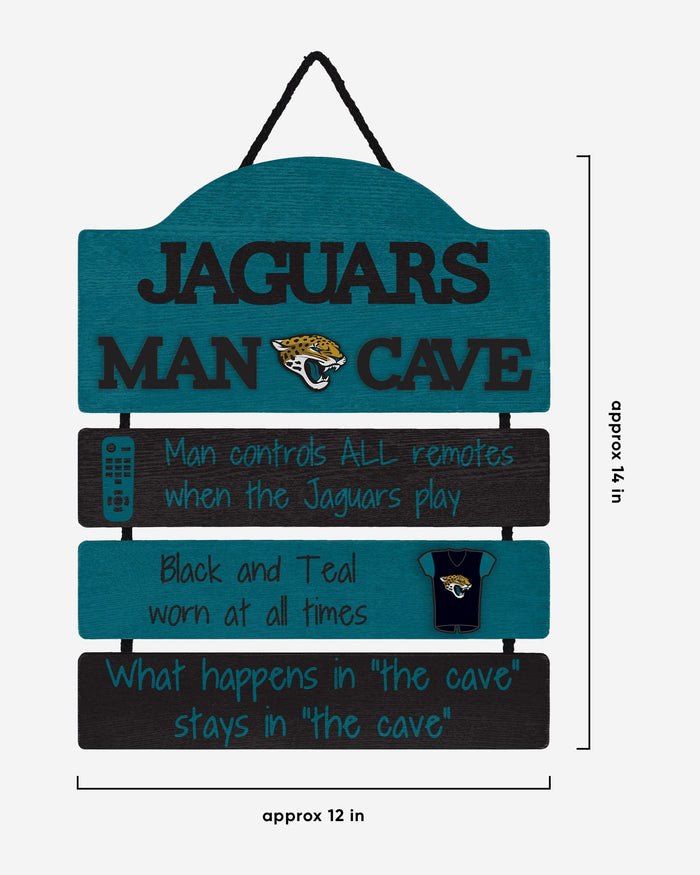 Jacksonville Jaguars Mancave Sign FOCO - FOCO.com
