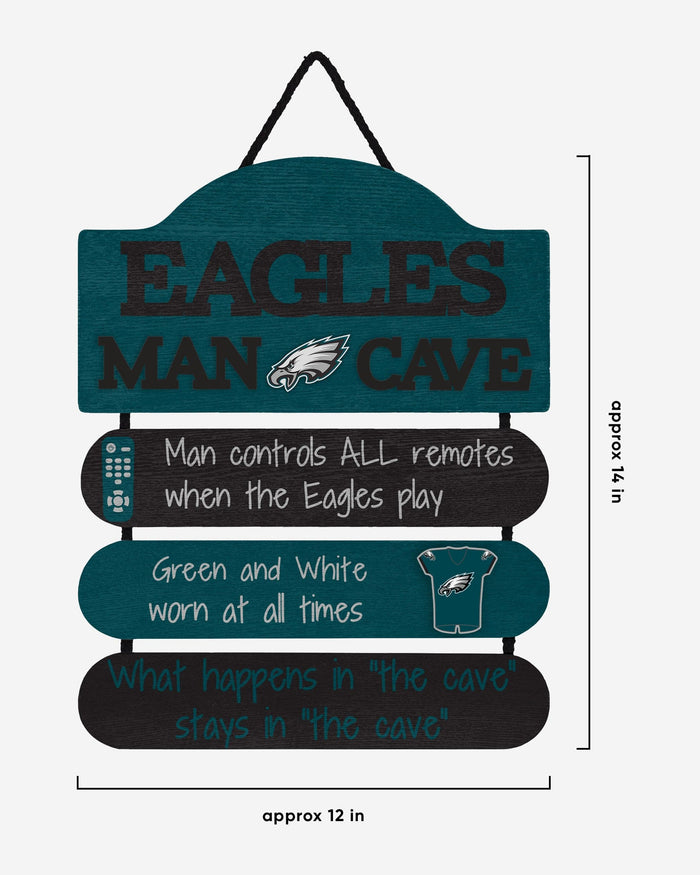 Philadelphia Eagles Mancave Sign FOCO - FOCO.com