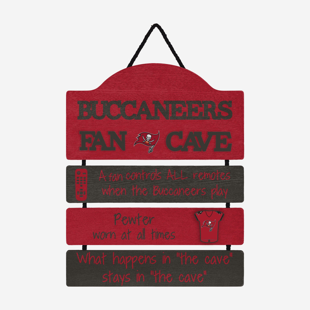 Tampa Bay Buccaneers Mancave Sign FOCO - FOCO.com