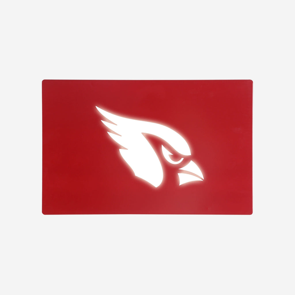 Arizona Cardinals Metal Light Up Logo Sign FOCO - FOCO.com