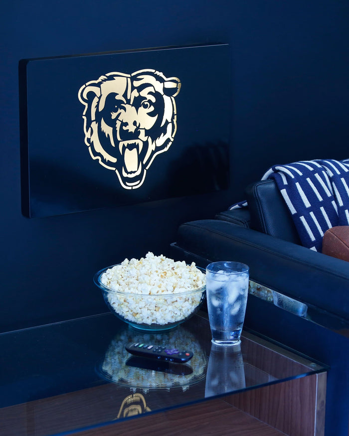 Chicago Bears Metal Light Up Logo Sign FOCO - FOCO.com