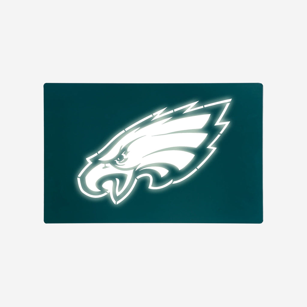 Philadelphia Eagles Metal Light Up Logo Sign FOCO - FOCO.com