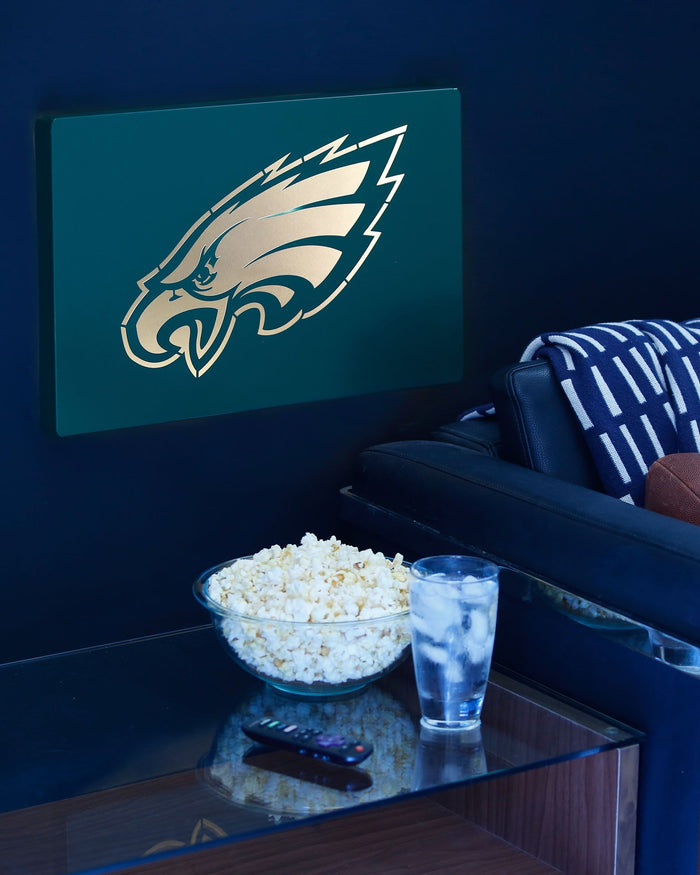 Philadelphia Eagles Metal Light Up Logo Sign FOCO - FOCO.com