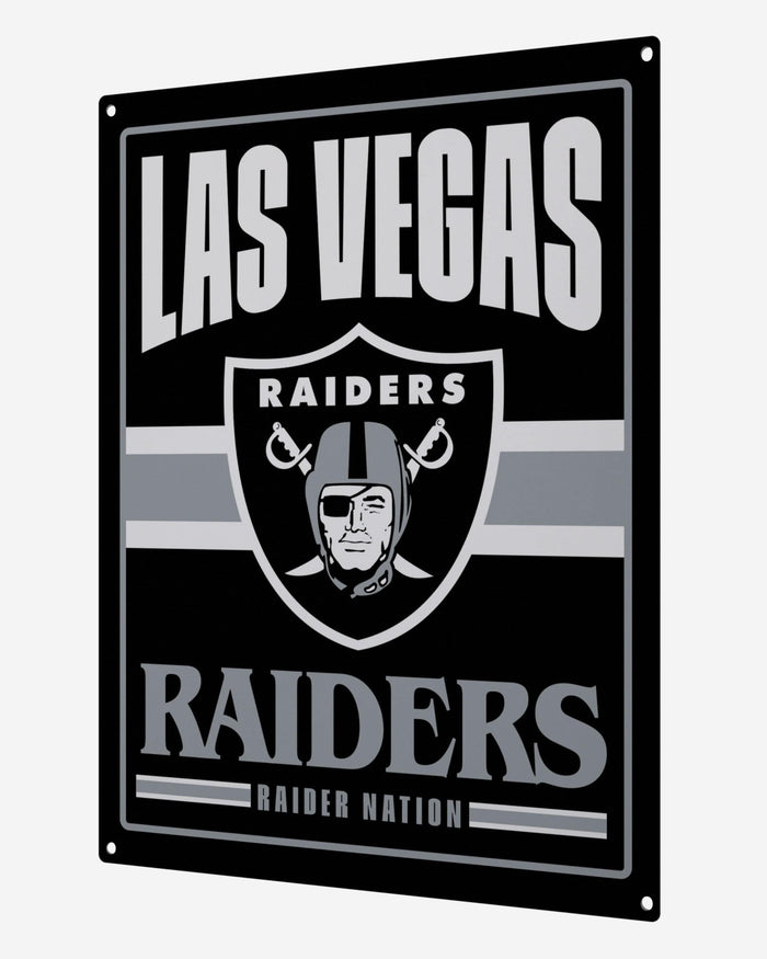 Las Vegas Raiders Metal Tacker Wall Sign FOCO - FOCO.com