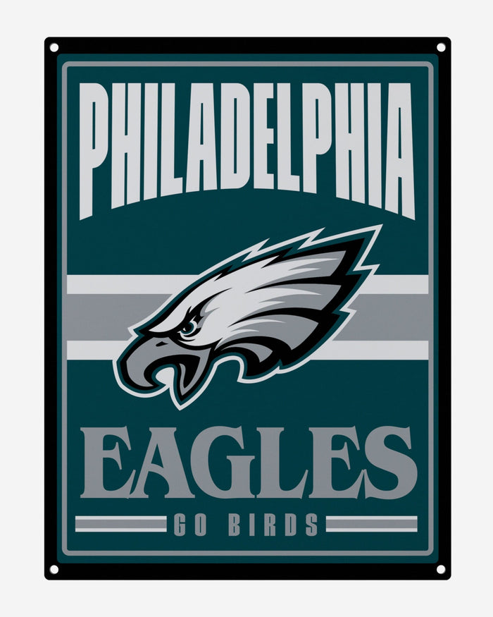 Philadelphia Eagles Metal Tacker Wall Sign FOCO - FOCO.com