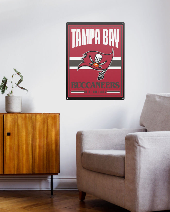 Tampa Bay Buccaneers Metal Tacker Wall Sign FOCO - FOCO.com