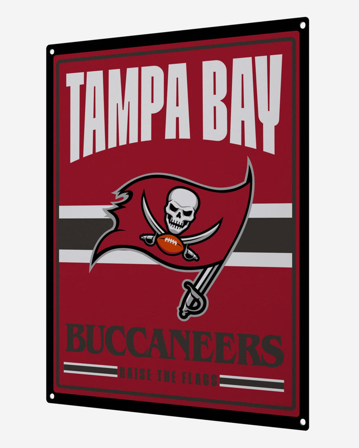 Tampa Bay Buccaneers Metal Tacker Wall Sign FOCO - FOCO.com